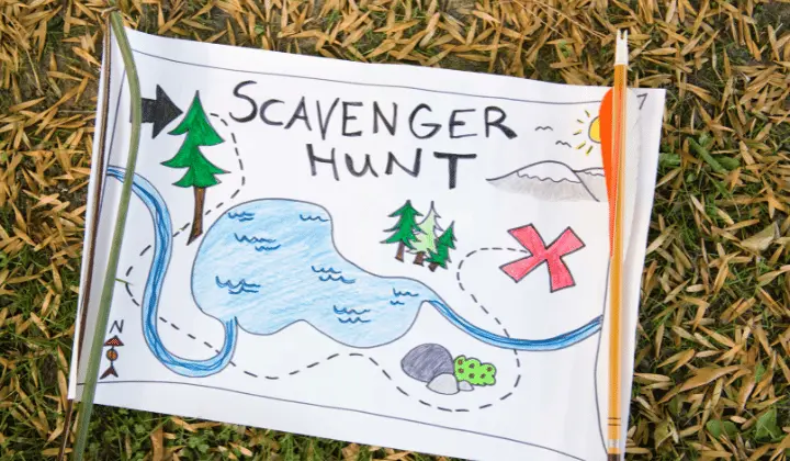 indoor scavenger hunt